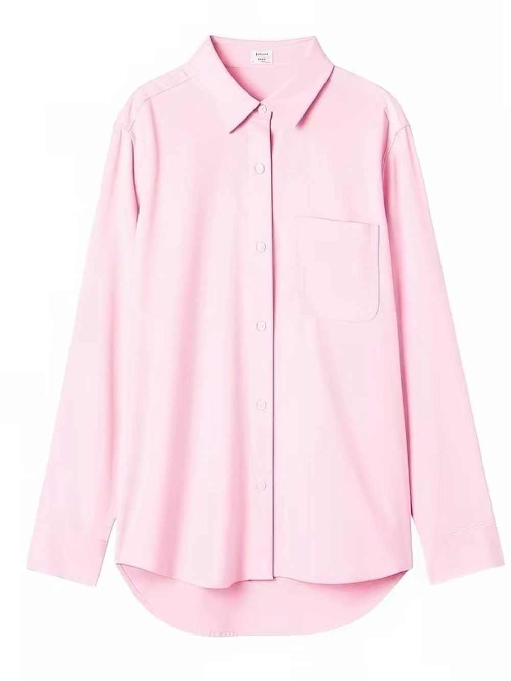 Sunday Best Light Pink Women's Button-Front Shirt